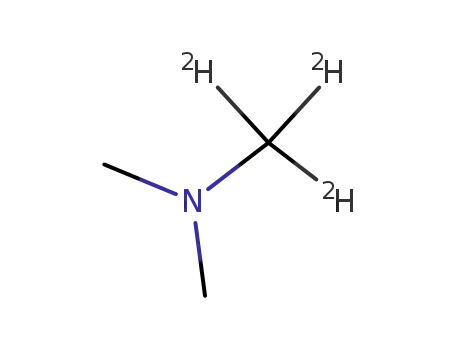 Molecular Structure of 16585-34-5 (TRIMETHYL-D3-AMINE (METHYL-D3))