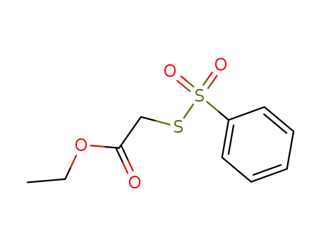 Ethyl [(benzenesulfonyl)sulfanyl]acetate