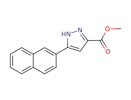 methyl 5-(naphthalen-2-yl)-1H-pyrazole-3-carboxylate