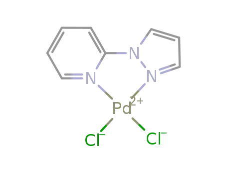 dichloro[2-(1'-pyrazolyl)pyridine-N,N']palladium