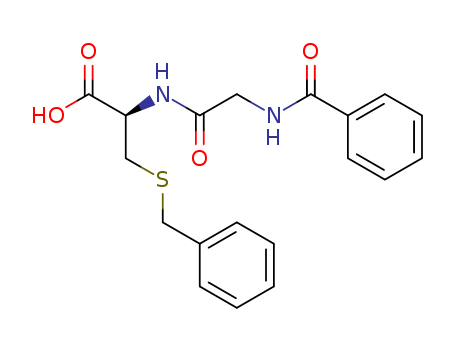 Alanine,3-(benzylthio)-N-hippuroyl-, L- (8CI) cas  16707-79-2
