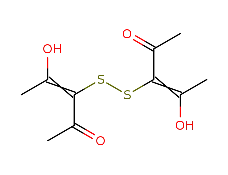 3,3'-disulfanediyl-bis-pentane-2,4-dione bis-(3,4-enol tautomer)