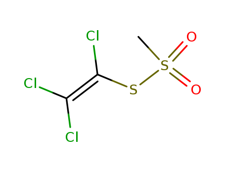 Methanethiosulfonic acid S-(trichloroethenyl) ester