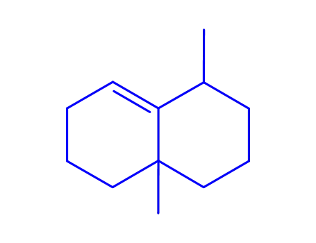 Molecular Structure of 16423-16-8 (1,4a-dimethyl-1,2,3,4,4a,5,6,7-octahydronaphthalene)
