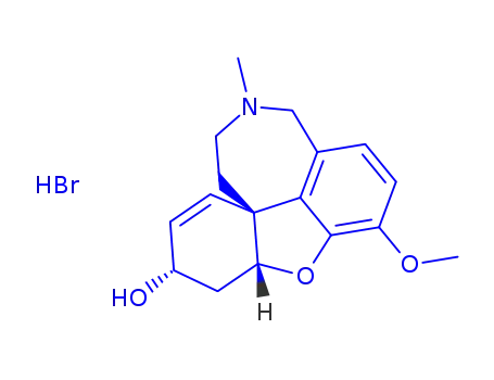 Molecular Structure of 193146-85-9 (Galantamine Hydrobromide Racemic (15 mg))