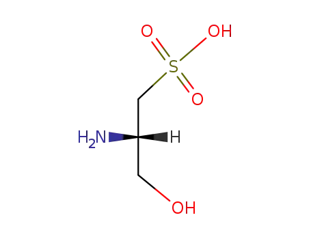 Molecular Structure of 16421-58-2 (cysteinolic acid)