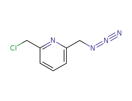 Molecular Structure of 628308-62-3 (Pyridine, 2-(azidomethyl)-6-(chloromethyl)-)