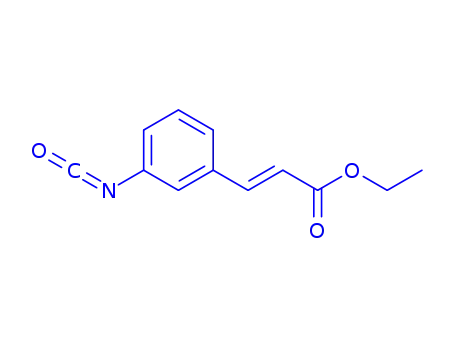 3-(3-イソシアナトフェニル)プロペン酸エチル