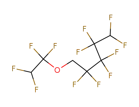 Molecular Structure of 16627-71-7 (1H,1H,5H-Perfluoropentyl-1,1,2,2-tetrafluoroethylether)
