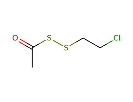1-(2-클로로에틸디설파닐)에타논