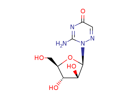 1,2,4-Triazin-5(2H)-one,3-amino-2-b-D-arabinofuranosyl- cas  19131-40-9