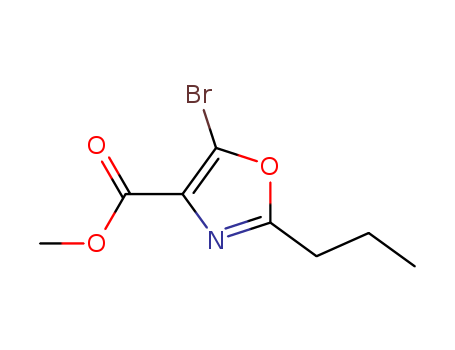 4-Oxazolecarboxylicacid,5-bromo-2-propyl-,methylester(9CI)