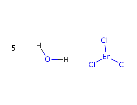 Molecular Structure of 19423-85-9 (ERBIUM CHLORIDE HYDRATE, 99.997%)