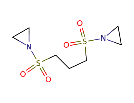 Molecular Structure of 19218-16-7 (1,3-BIS(ETHYLENIMINOSULPHONYL)PROPANE)
