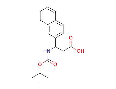 Boc-(R,S)-3-amino-3-(2-naphthyl)-proponic acid