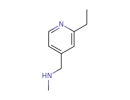 4-Pyridinemethanamine,2-ethyl-N-methyl-(9CI)