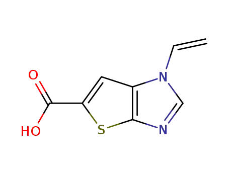 1H-티에노[2,3-d]이미다졸-5-카르복실산, 1-에테닐-