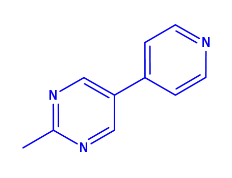 Pyrimidine, 2-methyl-5-(4-pyridinyl)- (9CI)