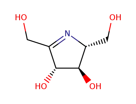 Molecular Structure of 198691-32-6 (2H-Pyrrole-2,5-dimethanol,3,4-dihydro-3,4-dihydroxy-,(2-alpha-,3-bta-,4-alpha-)-(9CI))