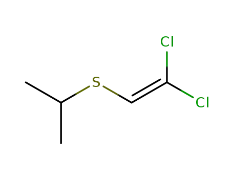 Molecular Structure of 19284-67-4 (Propane, 2-(2,2-dichloroethenyl)thio)-)