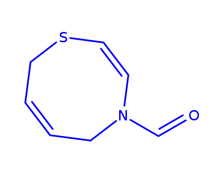Molecular Structure of 164359-80-2 (4H-1,4-Thiazocine-4-carboxaldehyde, 5,8-dihydro- (9CI))