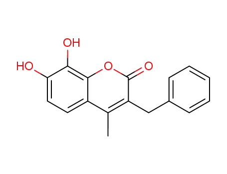 3-benzyl-7,8-dihydroxy-4-methyl-2H-chromen-2-one