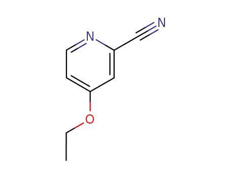 Molecular Structure of 16569-02-1 (2-Cyano-4-ethoxypyridine)