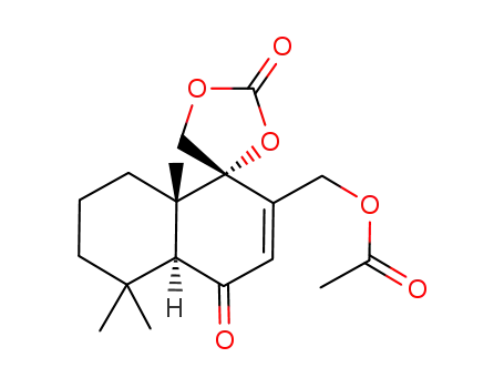 12-acetoxy-9α,11-carbonyldioxydrim-7-en-6-one