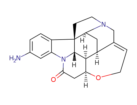 Molecular Structure of 27415-02-7 (3-aminostrychnidin-10-one)