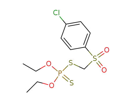 Molecular Structure of 16662-85-4 (CARBOPHENOTHION SULFONE))