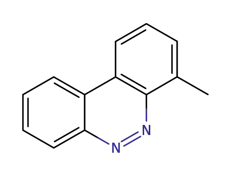 Molecular Structure of 19174-78-8 (4-Methylbenzo[c]cinnoline)