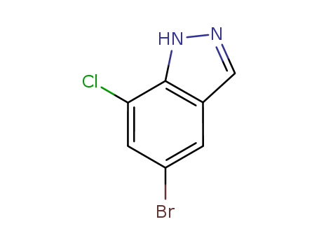 5-Bromo-7-chloro-1H-indazole cas  635712-44-6