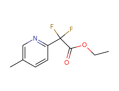 2,2-difluoro-2-(5-methylpyridine-2-yl)acetic acid ethyl ester