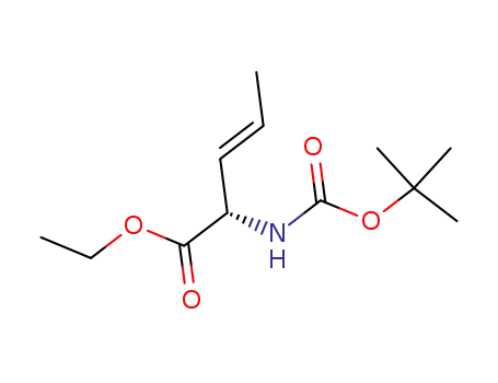 Molecular Structure of 166094-02-6 ((S)-2-TERT-BUTOXYCARBONYLAMINO-PENT-3-ENOIC ACID ETHYL ESTER)