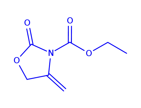 3-Oxazolidinecarboxylic  acid,  4-methylene-2-oxo-,  ethyl  ester