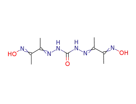 Molecular Structure of 144934-93-0 (bis-(biacetylmonoxime)carbohydrazone)