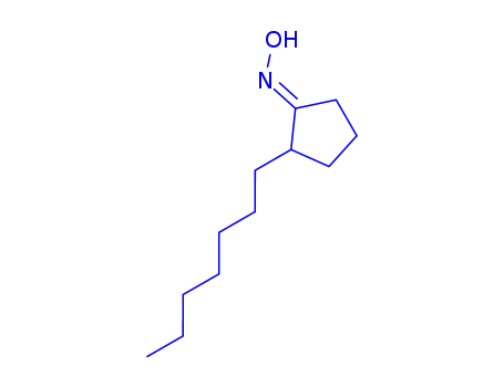 Molecular Structure of 165385-93-3 (2-HEPTYLCYCLOPENTAN-1-ONE OXIME)