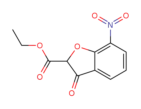 ethyl 2,3-dihydro-7-nitrobenzofuran-3-on-2-ylcarboxylate