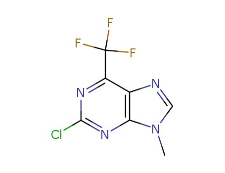 9H-Purine,2-chloro-9-methyl-6-(trifluoromethyl)- cas  1644-75-3
