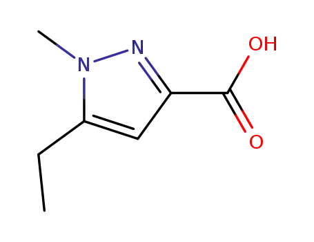 Molecular Structure of 165744-15-0 (5-ETHYL-1-METHYL-1H-PYRAZOLE-3-CARBOXYLIC ACID)