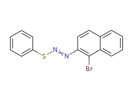 1-Bromo-2-naphthylazo phenyl sulfide