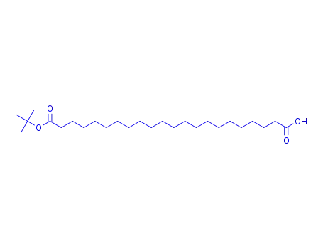 Molecular Structure of 1642333-05-8 (docosanedioic acid mono-tert-butyl ester)