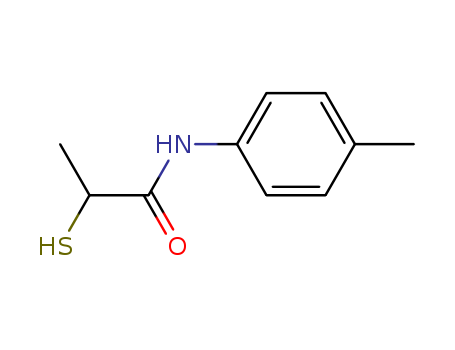 Propanamide,2-mercapto-N-(4-methylphenyl)- cas  16537-30-7