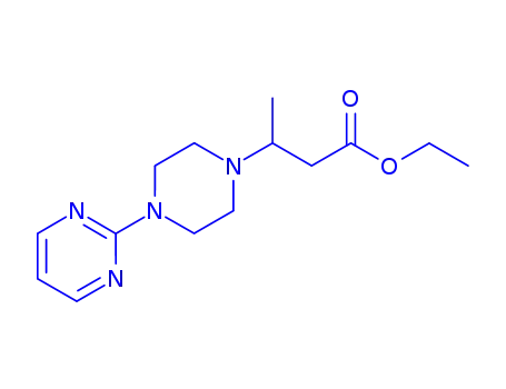 Ethyl 3-(4-(2-pyrimidyl)-1-piperazinyl)butanoate