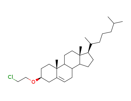 Molecular Structure of 1972-30-1 (3-(2-chloroethoxy)cholest-5-ene)