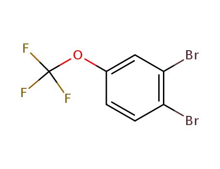 Molecular Structure of 1682-06-0 (1-Bromo-3-fluoro-4-trifluoromethoxybenzene)