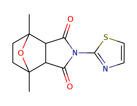 4,7-Epoxy-1H-isoindole-1,3(2H)-dione,hexahydro-4,7-dimethyl-2-(2-thiazolyl)- cas  19783-63-2