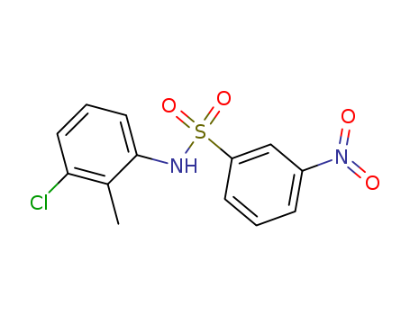 Benzenesulfonamide,N-(3-chloro-2-methylphenyl)-3-nitro-