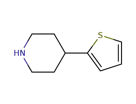 Molecular Structure of 198334-38-2 (4-thien-2-ylpiperidine)