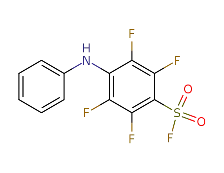 4-N-phenylamino-2,3,5,6-tetrafluorobenzenesulphonyl fluoride